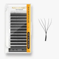Pestañas - Nagaraku 5D (W) 0.07D Mix