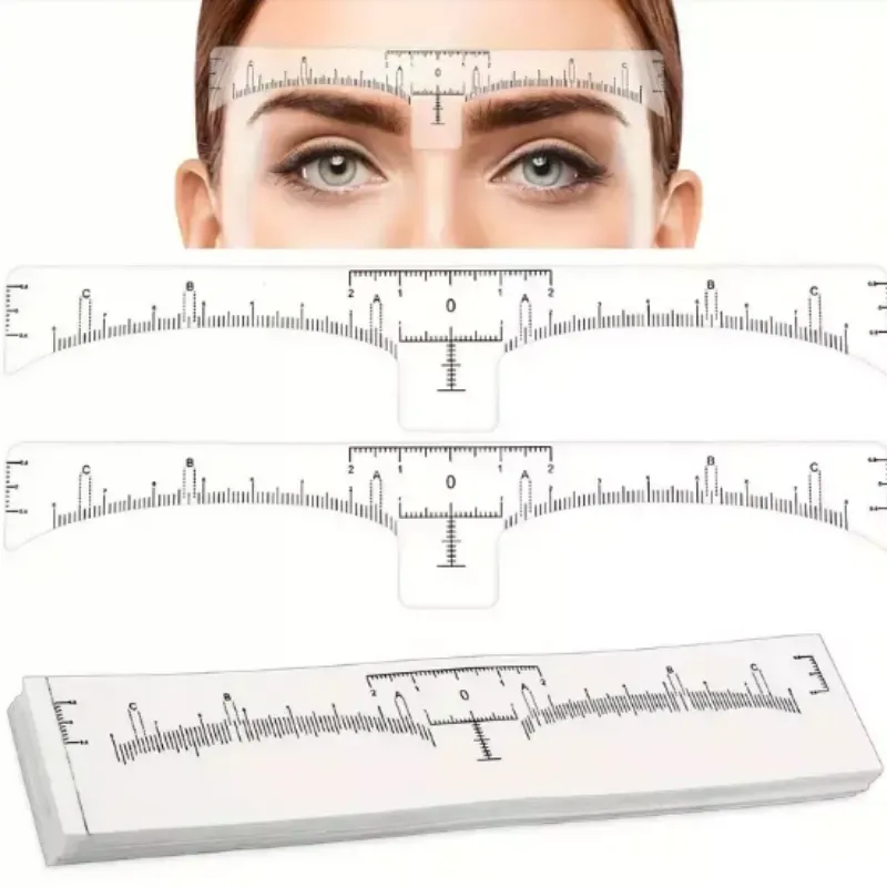 Regla de Cejas - Rollo (50 pzas)  