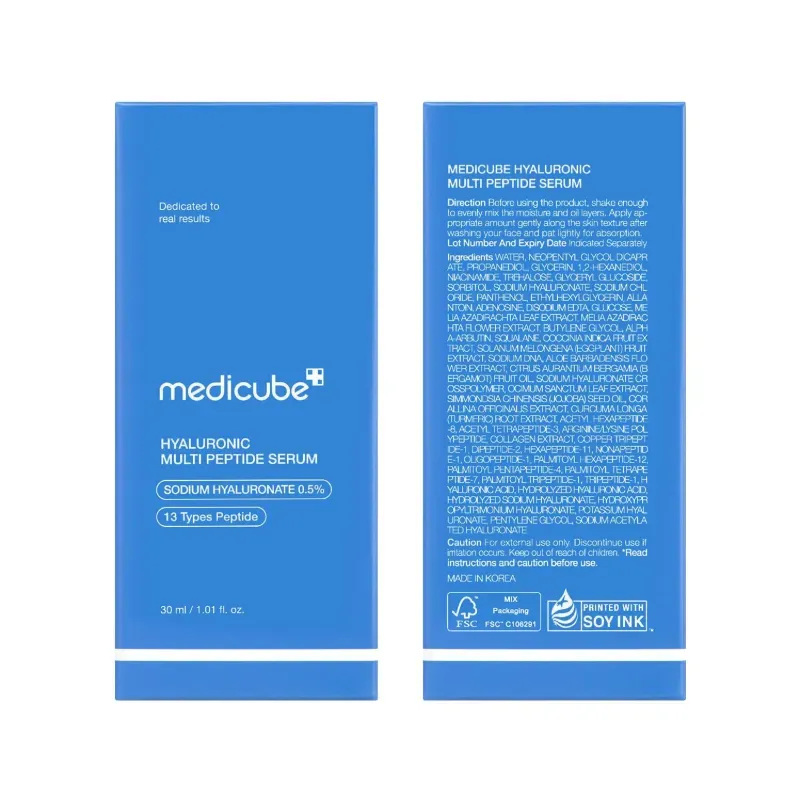 Sérum Multipétidos de Ácido Hialurónico - Medicube