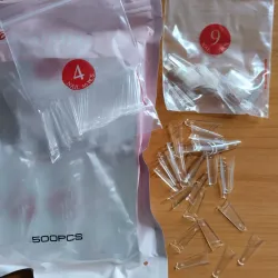 Uñas Coffin Curva C (500 pzas) 