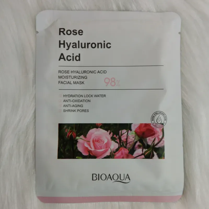 Velo Facial - Ácido Hialurónico & Rosas