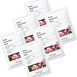 Máscarilla de Velo de Ácido Hialuronico + Rosas - Bioaqua