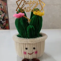 Cactus cumpleañero