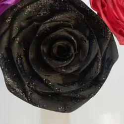 Efecto brillantina negro