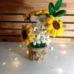 Jardín de girasoles