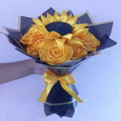 Rosa girasol mediano