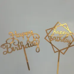 Toppers feliz cumpleaños