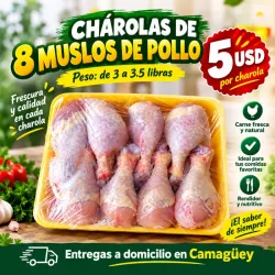 Bandeja de Muslo de pollo