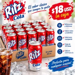 Caja de Refresco de lata