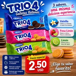 Galletas Trio