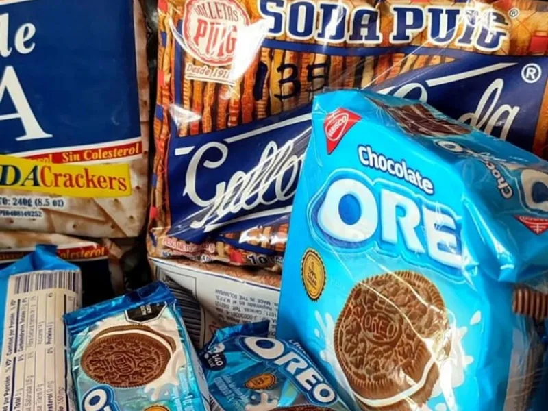 Snacks , confituras y galletas
