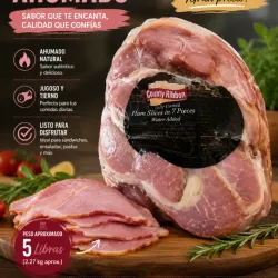 Jamón pierna ahumado