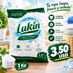 Paquete de detergente
