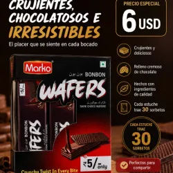 Wafers de chocolate