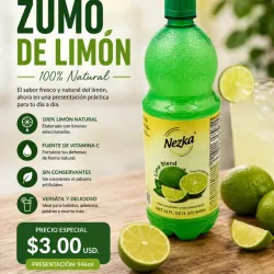 Zumo de limón