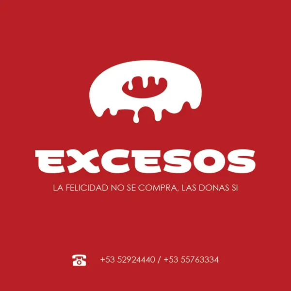 Excesos_desos se especializa en brindar nuevas ofertas a diario. Con más de 4 años de experiencia enfocándonos en las donas 🍩 podemos afirmar que:
… La felicidad no se compra, las donas si…
Somos la mejor opción si busca sorprender a un ser querido o si desea darse un gustico bien delicioso 😋 