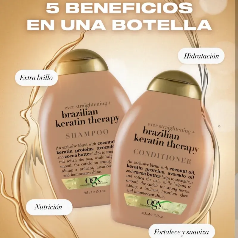 Juego Keratin Brazilian Therapy💯