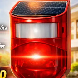Alarmas con sensores y Panel Solar