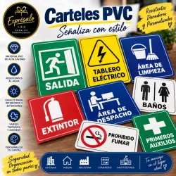 Cartelería en PVC