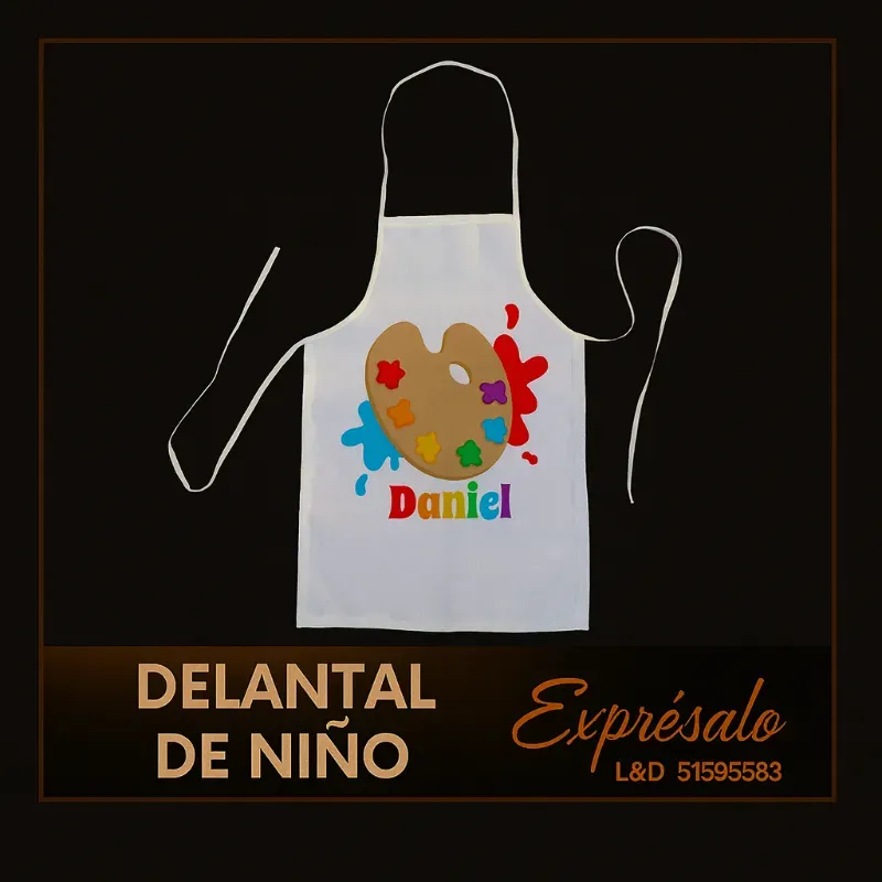 Delantal para niños