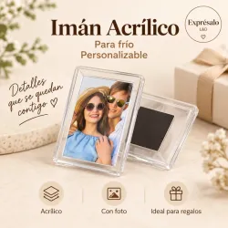 Iman de acrílico