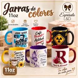 Jarras de colores 