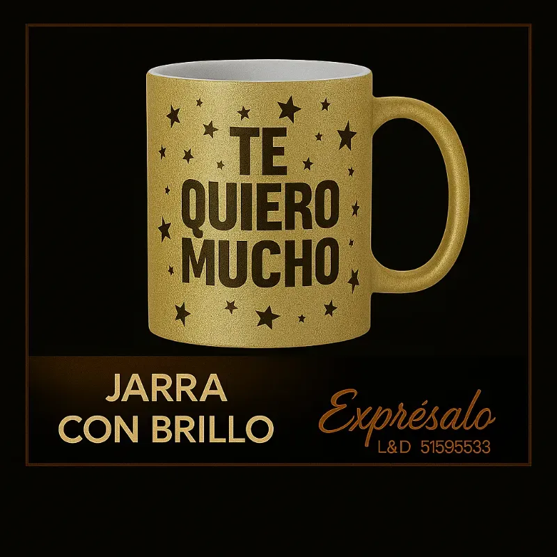 Jarras Glitter (de brillo) 