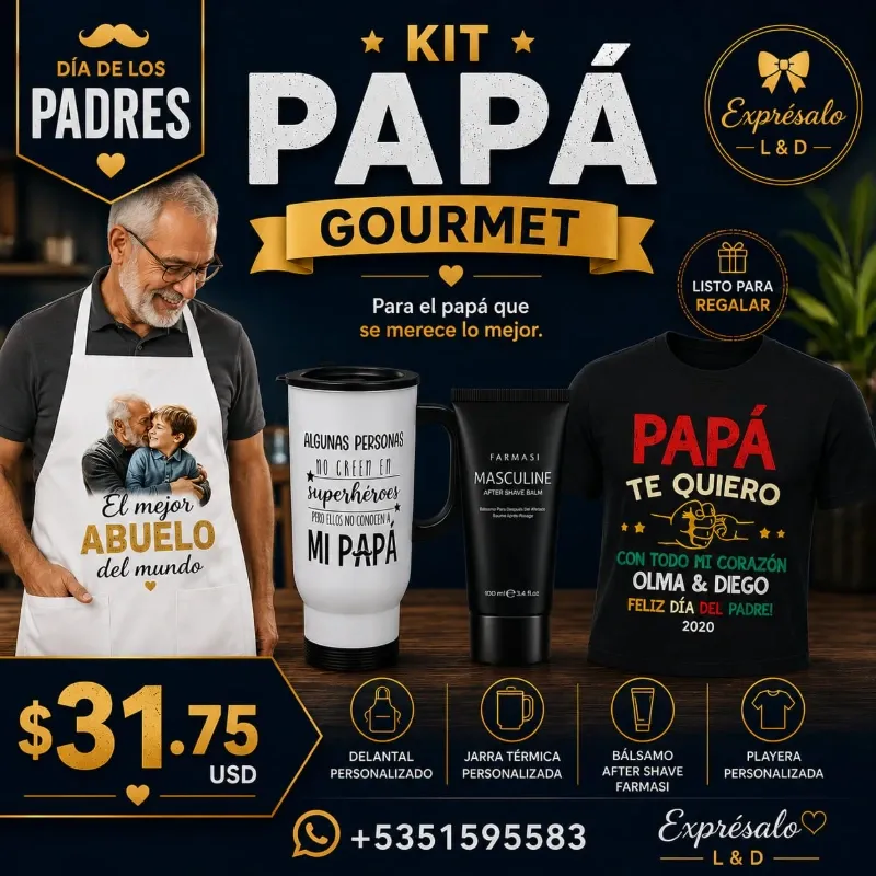 👨🍳 KIT PAPÁ GOURMET