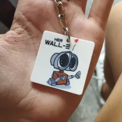 Llavero Personalizado cuadrado 
