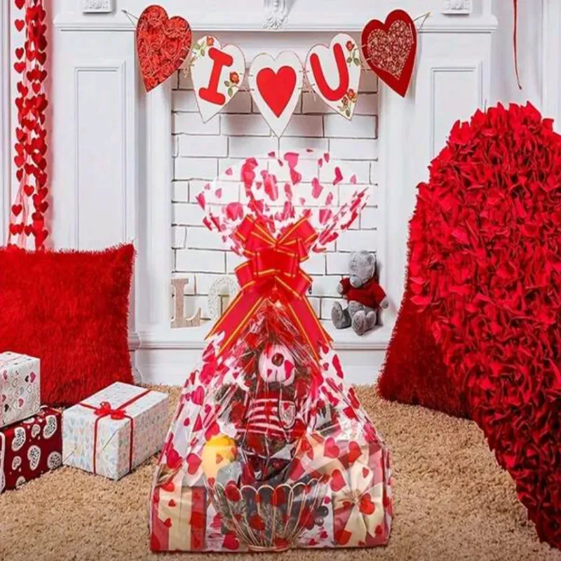 Bolsa de regalo de corazones 