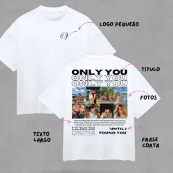 Pul-lover blanco Exprésalo doble