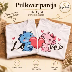 Pullover de Pareja (tela dry-fit)