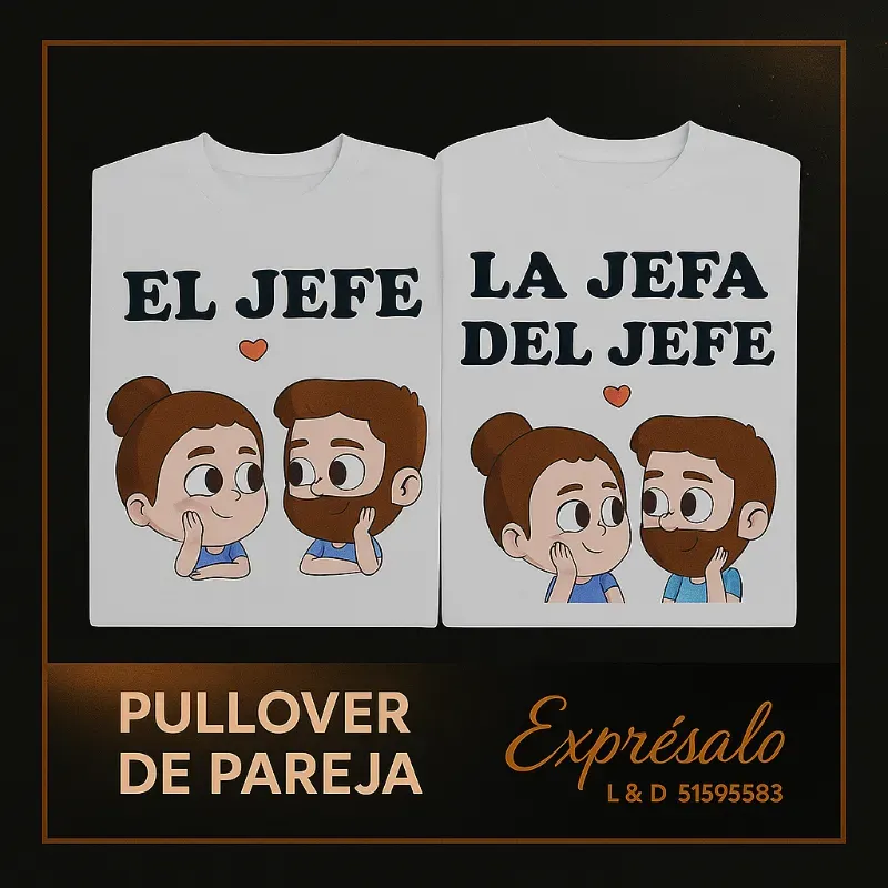 Pullover de Pareja (tela dry-fit)