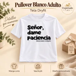 Pullover de adulto (tela Dry-fit)