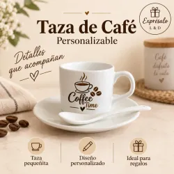 Taza de Café con Plato