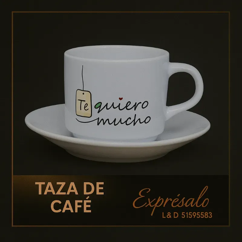 Taza de Café con Plato