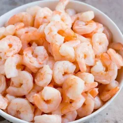Camarones limpios 