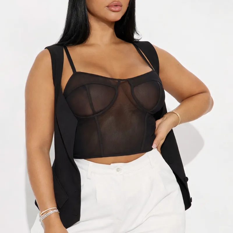 2 Piece Vest Set Fashion Nova
