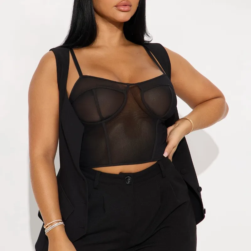 2 Piece Vest Set Fashion Nova