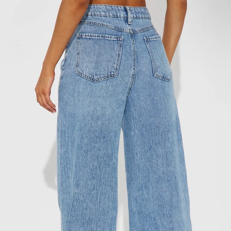 Solange Baggy Wide Leg Jeans Fashion Nova 