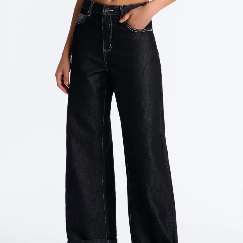 Agent Cuffed Jeans Fashion Nova