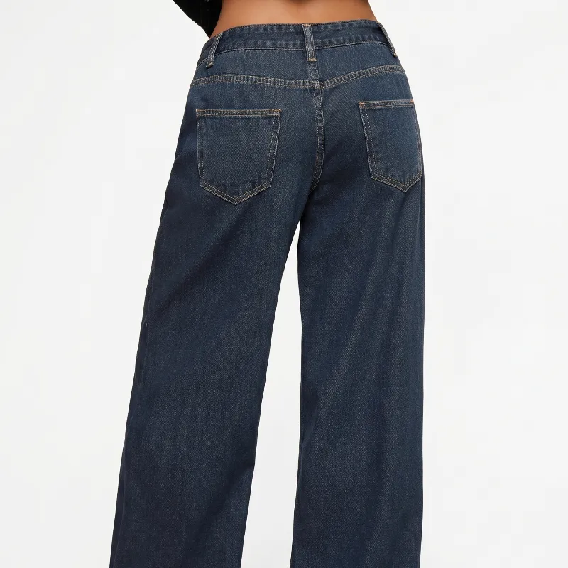Jeans Casual Straight-Leg 