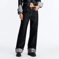 Agent Cuffed Jeans Fashion Nova