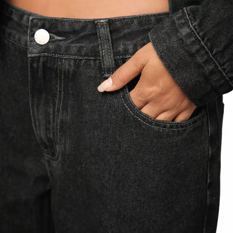 Jeans Casual Straight-Leg