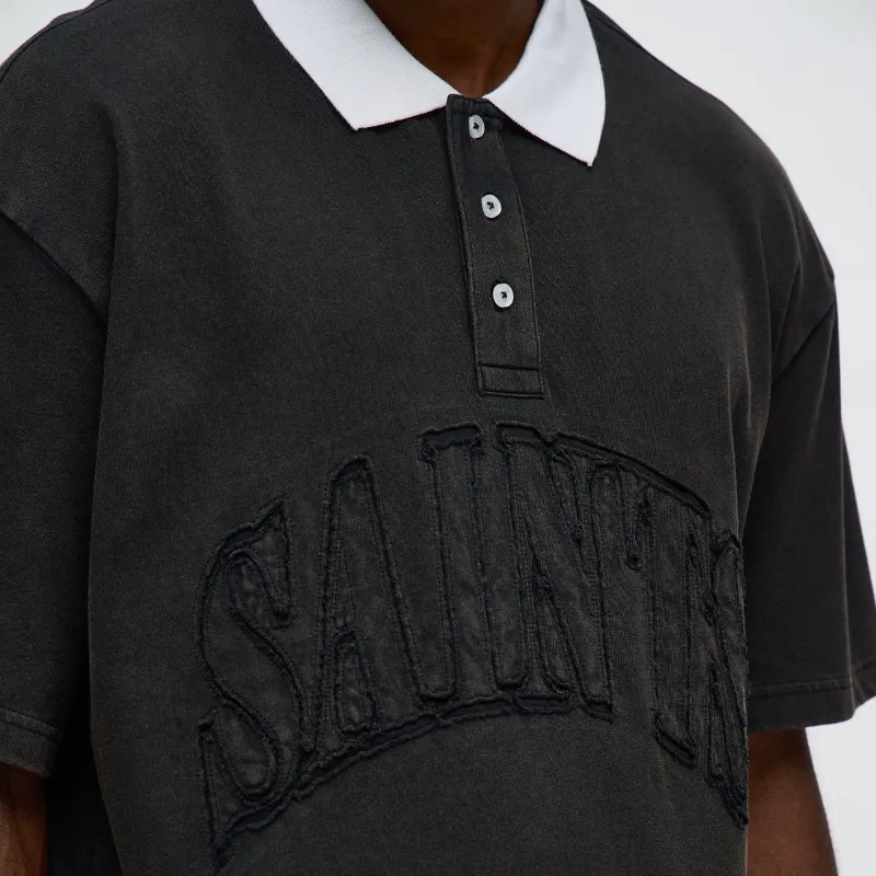 Saints Distressed Polo Nova Men