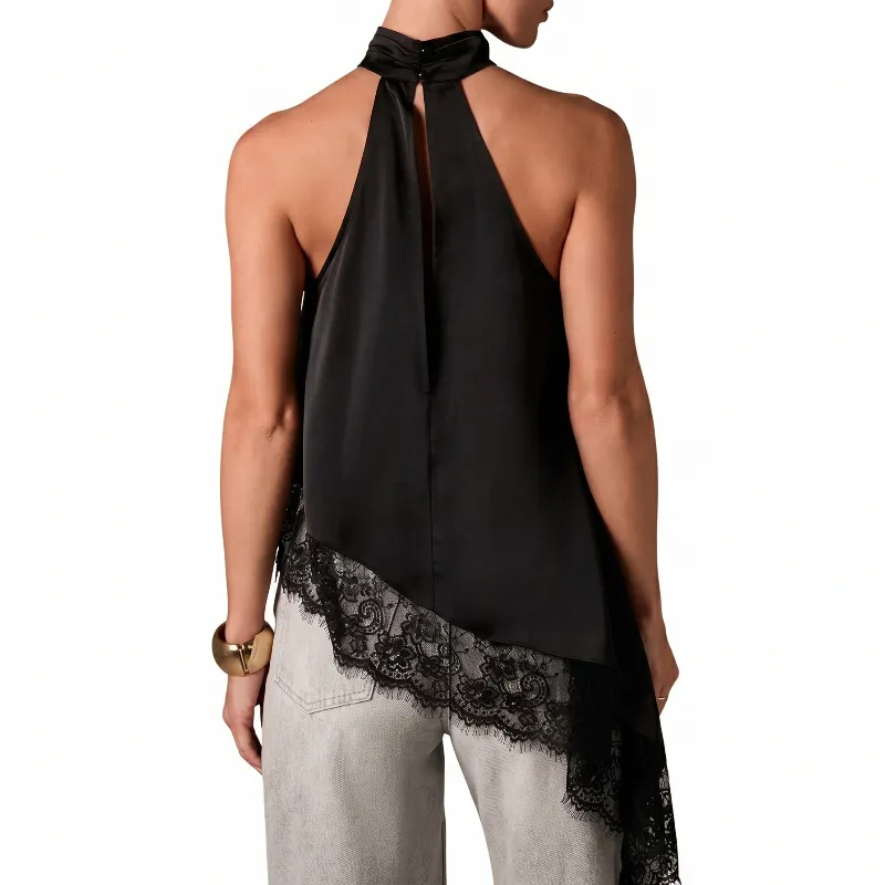Satin Lace Camisole Top