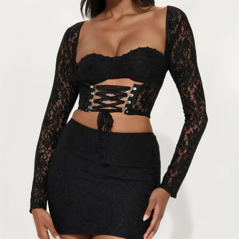 Siren Lace Set Fashion Nova