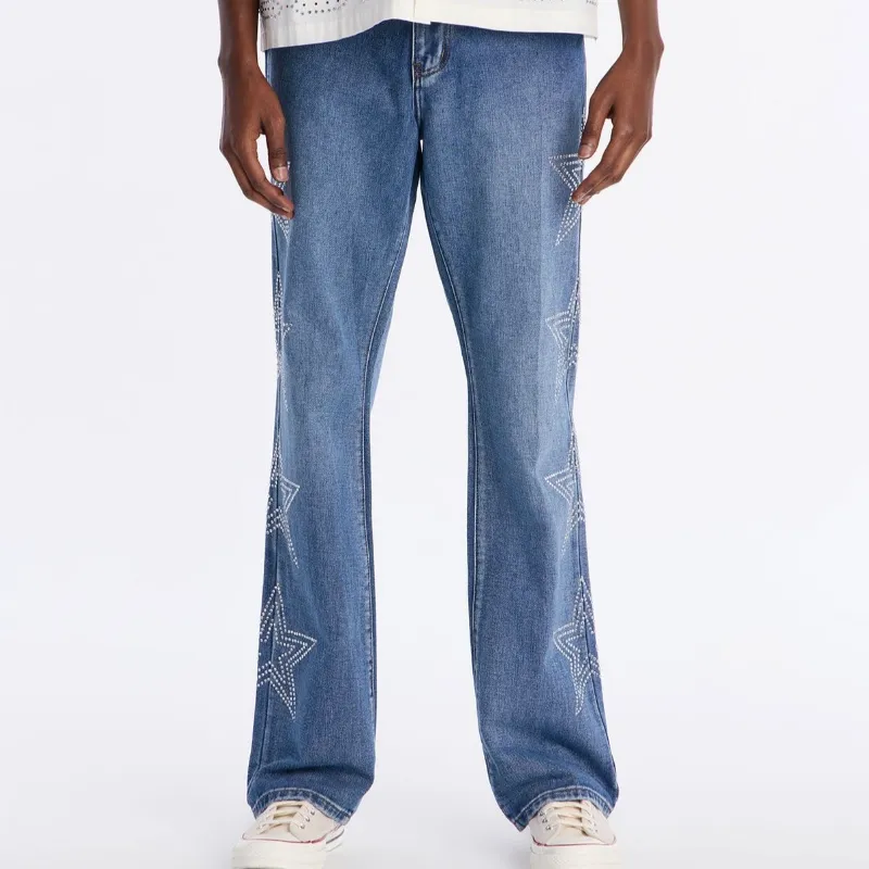  Stars Jeweled Jean Nova Men