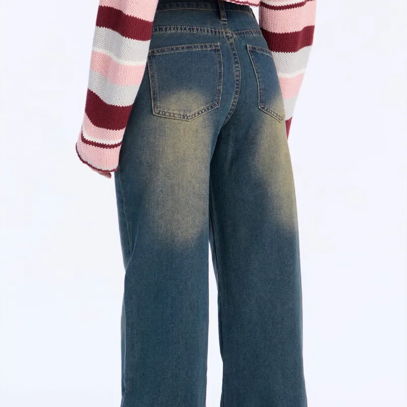 Stars Tinted Baggy Jeans Fashion Nova