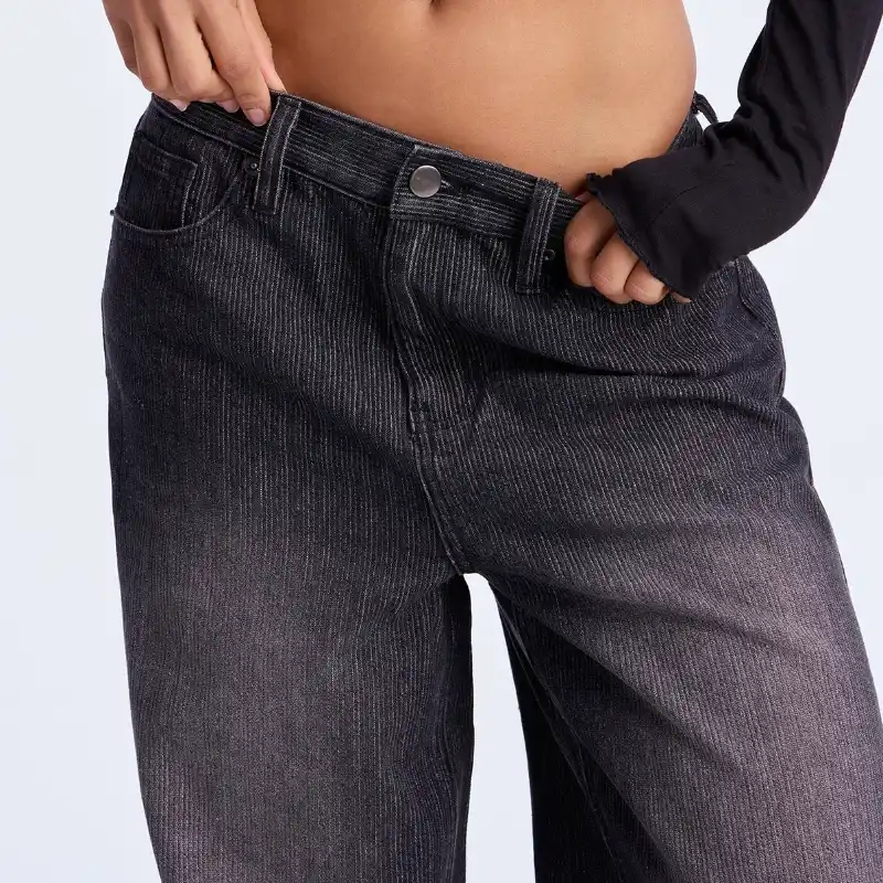 The Limit Textured Jeans Fashion Nova